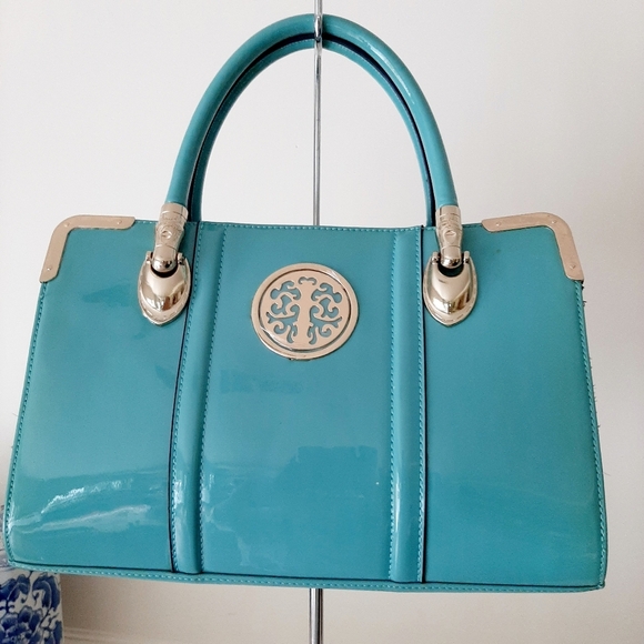 EUC TURQUOISE PURSE - Picture 1 of 12